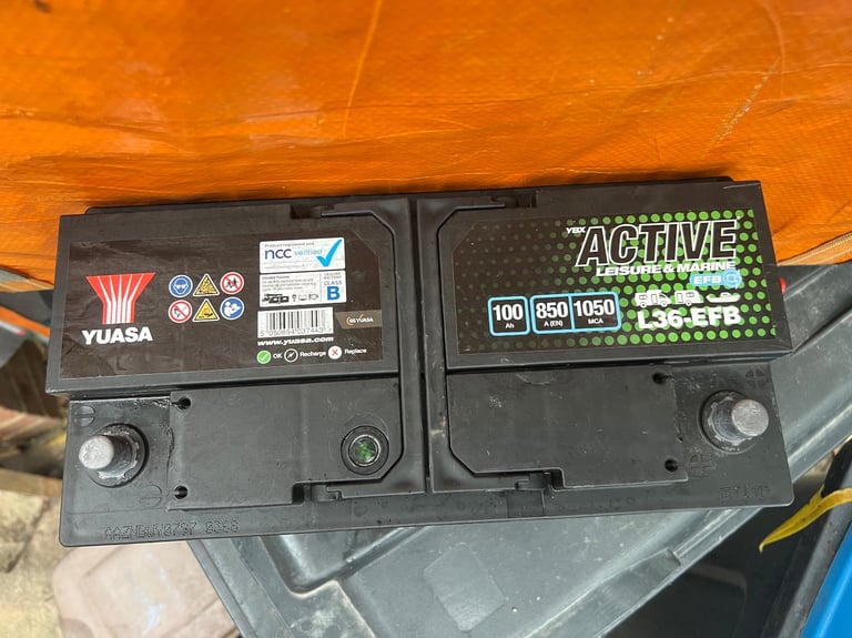 BRAND NEW! YUASA 12v CAR VAN HEAVY DUTY BATTERY 100ah 850a 1050mca