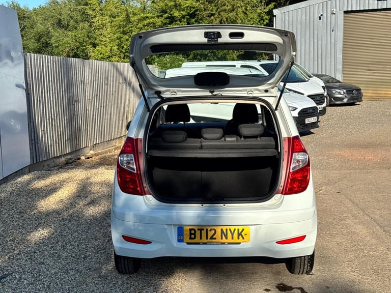 2012 Hyundai i10 1.2 Classic Euro 5 5dr HATCHBACK Petrol Manual