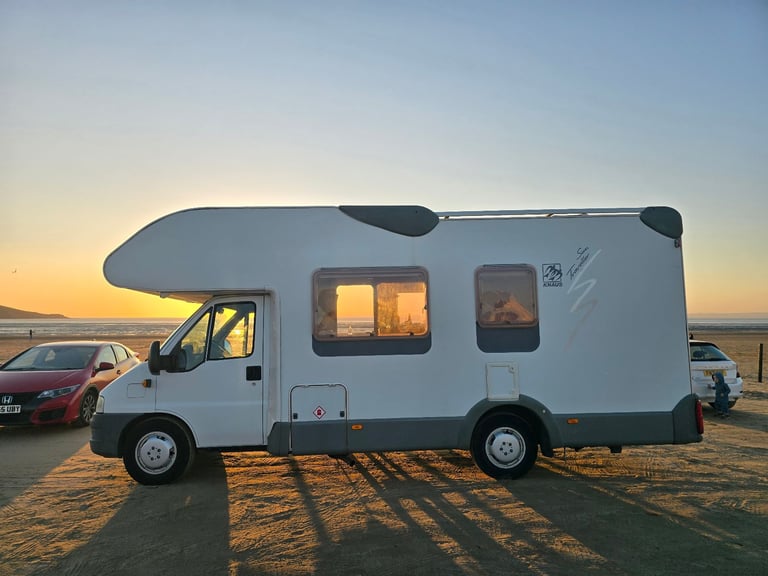 Fiat, DUCATO, 2004, 2800 (cc),6 berth and seat belt Knaus motorhome,LOW MILEAGE!!!!