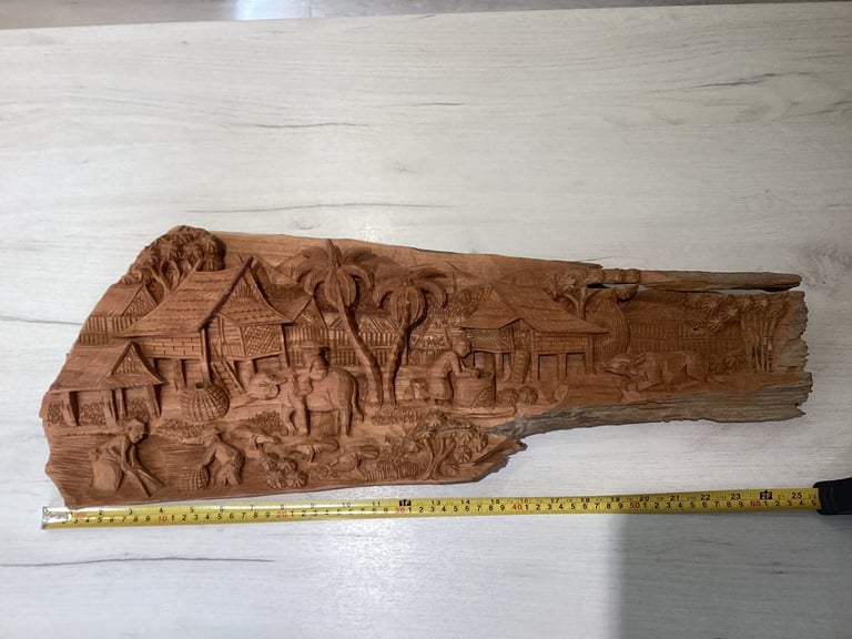 image for Hand Carved Wall Decoration 
