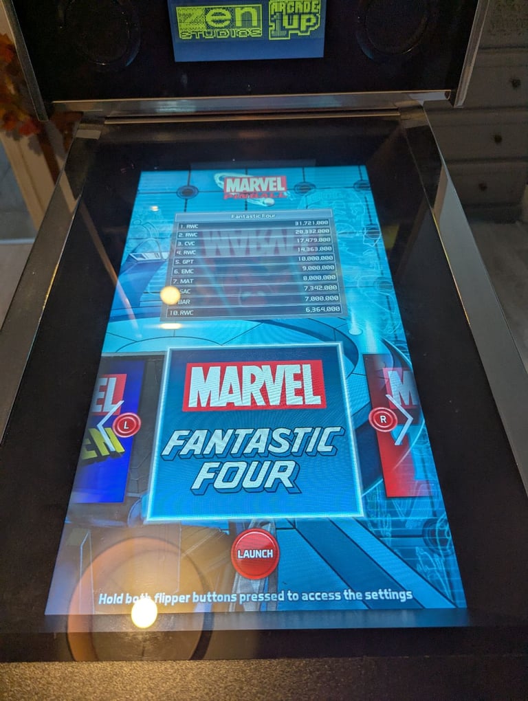 Marvel themed Digital Pinball machine - 10 boards