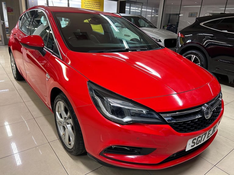 2017 Vauxhall Astra 1.0i Turbo ecoFLEX SRi Euro 6 (s/s) 5dr HATCHBACK Petrol Manual