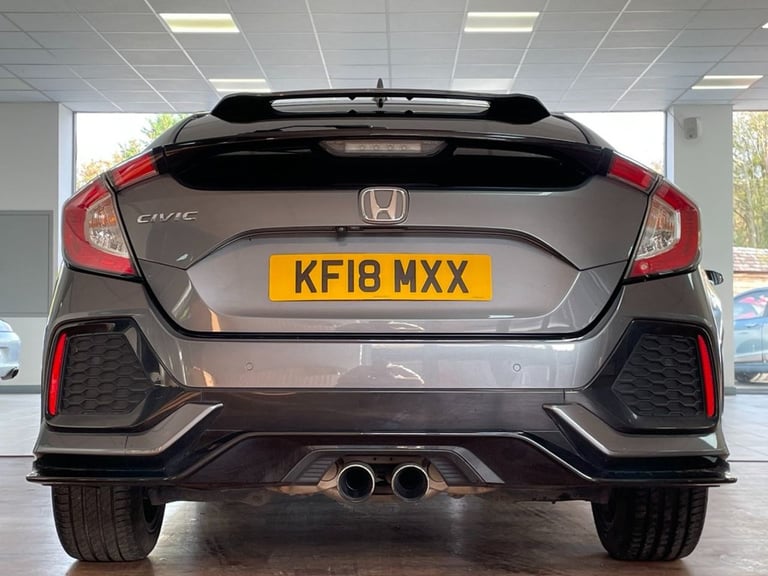 2018 Honda Civic 1.5 VTEC Turbo Sport Hatchback 5dr Petrol Manual Euro 6 (s/s) (182 ps) Hatchback...