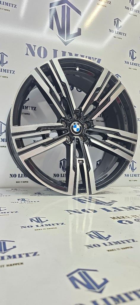 SET OF 4 BRAND NEW BMW 20" 908m STYLE ALLOY WHEELS 4 SERIES 5 SERIES 6 SERIES 5x120 DIAMOND CUT