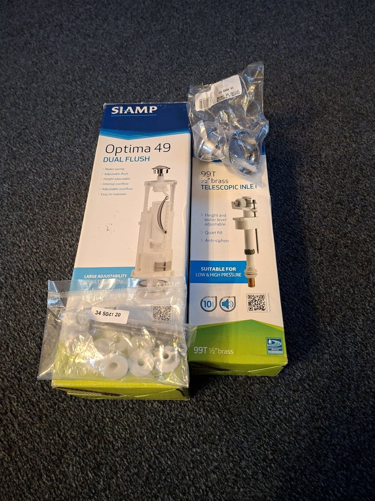 image for Toilet flush and inlet