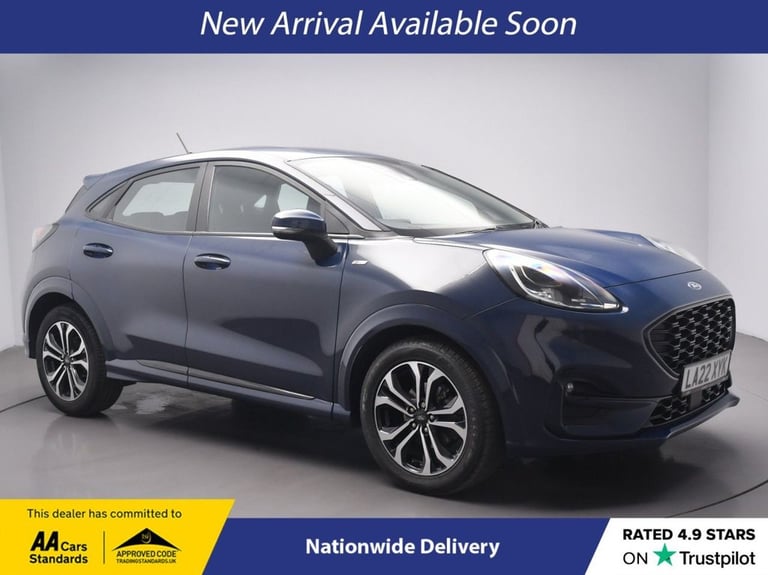 image for 2022 Ford Puma 1.0T EcoBoost MHEV ST-Line SUV 5dr Petrol Hybrid Manual Euro 6 (s/s) (125 p Manual