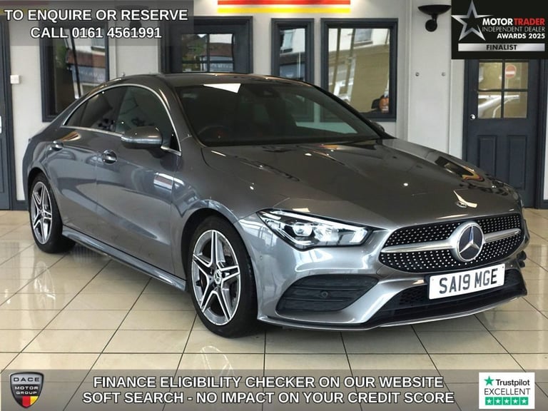 image for 2019 Mercedes-Benz CLA 2.0 CLA220 AMG Line Coupe 4dr Petrol 7G-DCT Euro 6 (s/s) (190 ps) Saloon P...