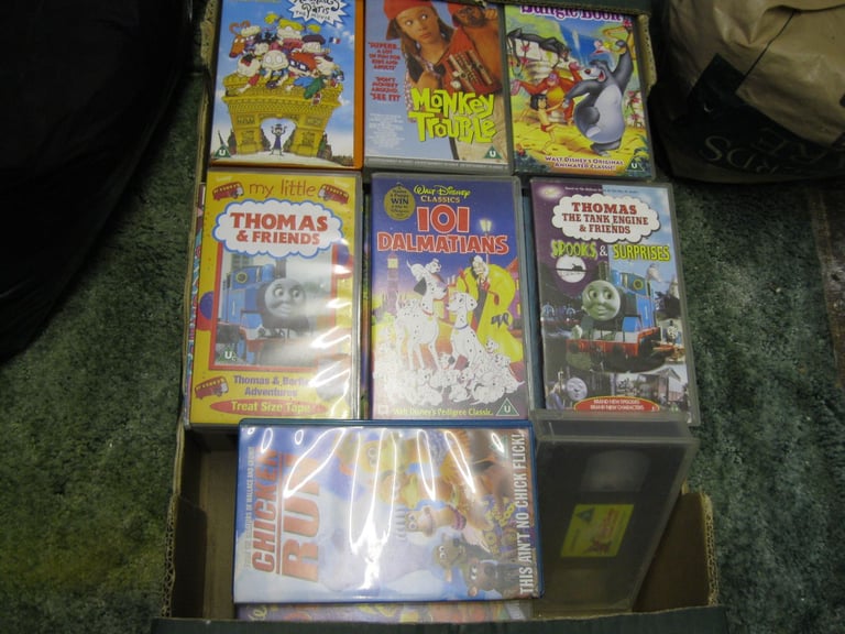 VARIOUS VHS TAPES, GUNNISLAKE PL18 9NA