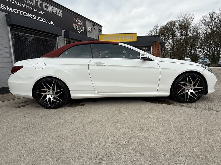 2015 Mercedes-Benz E-Class E220 BlueTEC AMG Line Premium 2dr 7G-Tronic CONVERTIBLE DIESEL Automatic