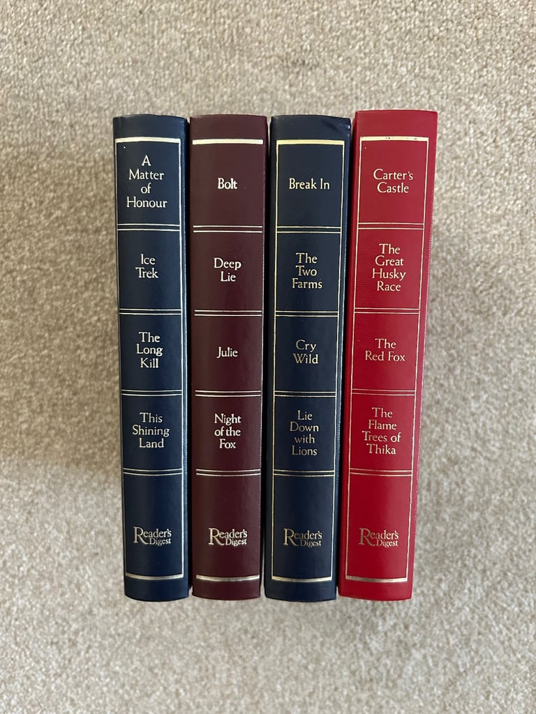 14no Readers digest condensed books