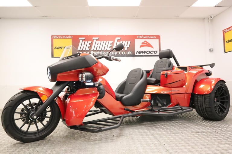New 2025 Rewaco Trike PUR3 GT Turbo Touring Blackline 35th Anniversary Edition 