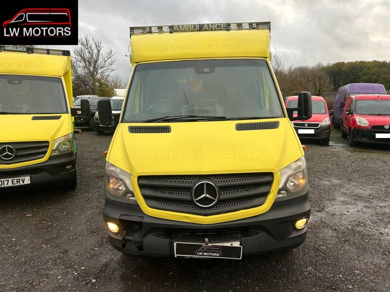 MERCEDES BENZ SPRINTER 519 CDI DIRECT EX AMBULANCE SERIVICS 2017 17 REG EURO 6