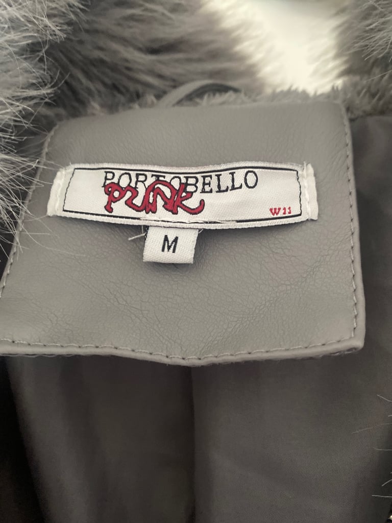 Medium  fur coat with hood