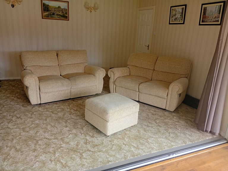 image for Reclining Sofas with Storage Footstool 