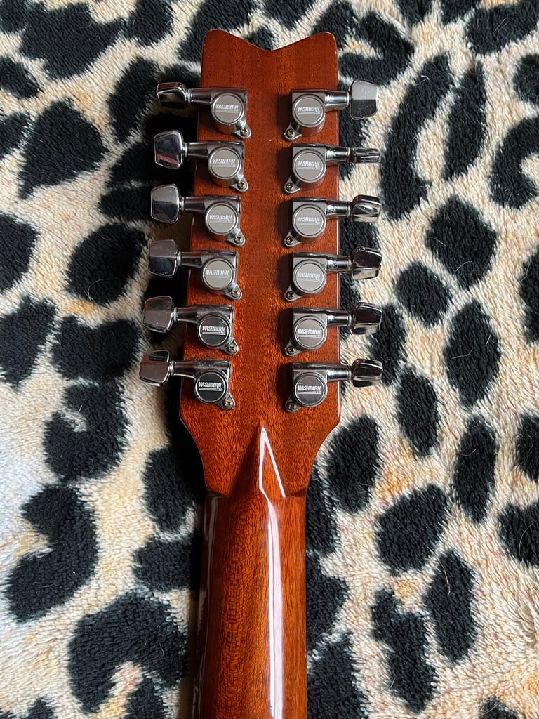 Washburn 12 string guitar D68 SWN