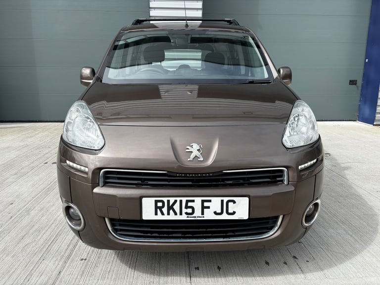 PEUGEOT PARTNER TEPEE 1.6 HDI AUTOMATIC 2015 PLATE 122,000 MILES FULL SERVICE HISTORY HPI CLEAR 