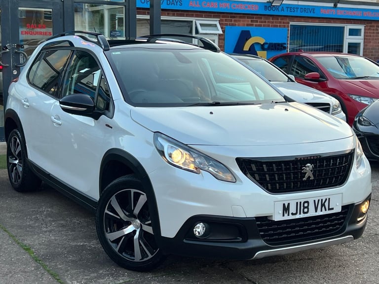 2018 Peugeot 2008 1.2 PureTech GT Line SUV 5dr Petrol Manual Euro 6 (s/s) (110 ps) HATCHBACK Petr...