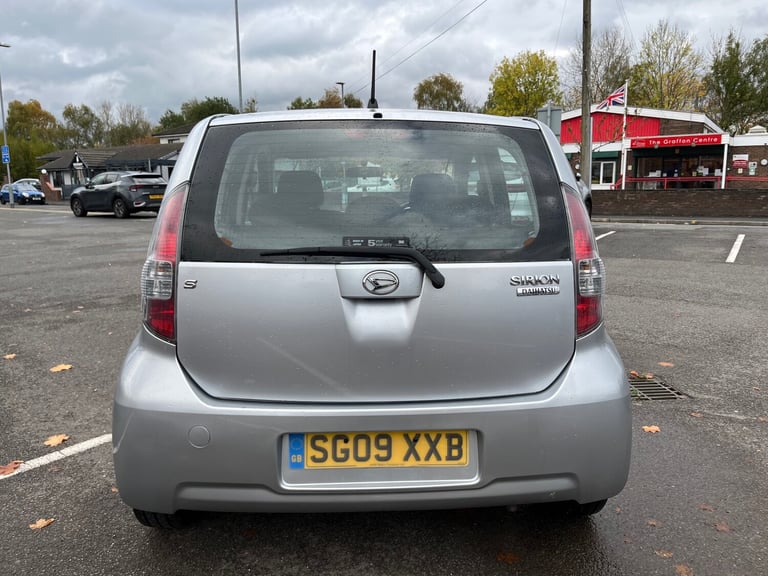 2009 Daihatsu Sirion 1.0 S 5dr HATCHBACK Petrol Manual