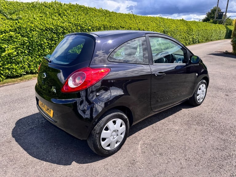 Ford KA 1.2 Edge Manual Black 2014 14 reg