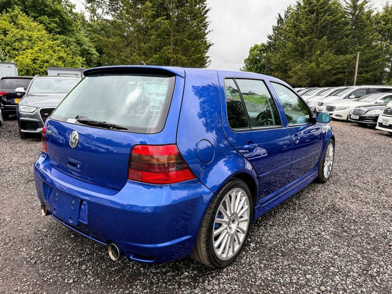 FRESH IMPORT 2004 VW GOLF R32 MK4 BLUE 3.2 V6 PETROL 5 DOOR 6 SPEED MANUAL