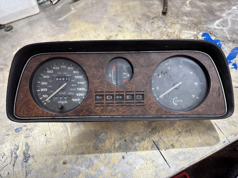 image for Mk1 Ford Fiesta 140mph Speedometer with Rev Counter XR2 Supersport Ghia 1977