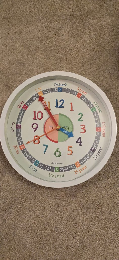 image for Clockminster Children's Wall Clock