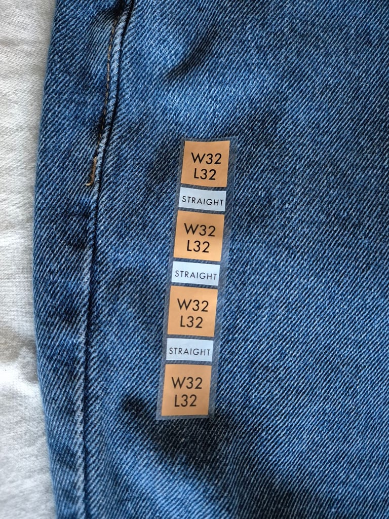 Mens Easy Jeans - Straight Leg – Waist32-Leg31.5 inch.