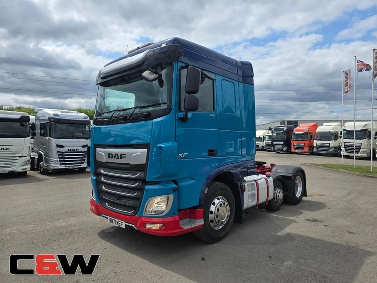 2022 (71) DAF FTP XF 450 Space cab 6x2 with Edbro Tipping Equipment - 282,000KMS