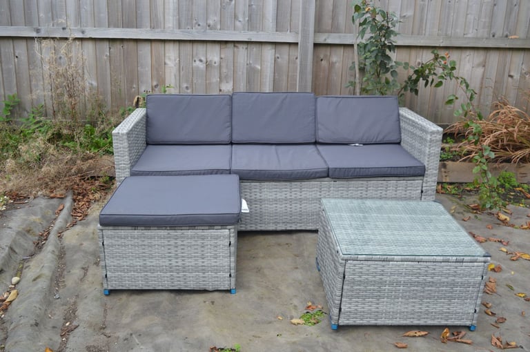 image for Outdoor corner sofa set