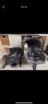 Joie gemm car seat with click and fit 0+ isofix base