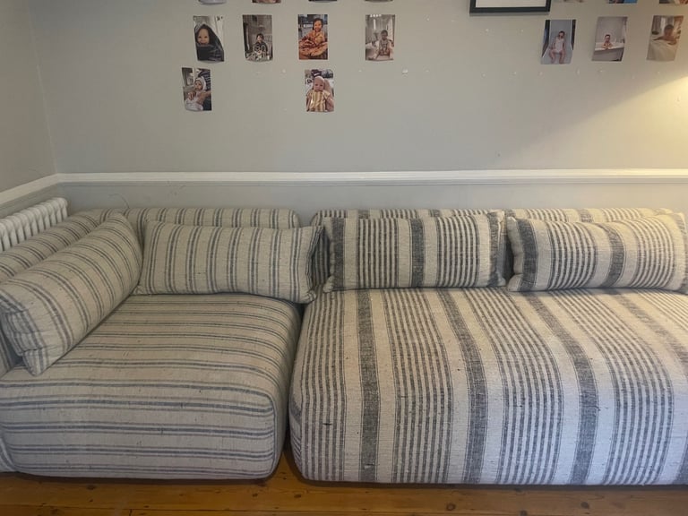 Modular corner anthropology sofa