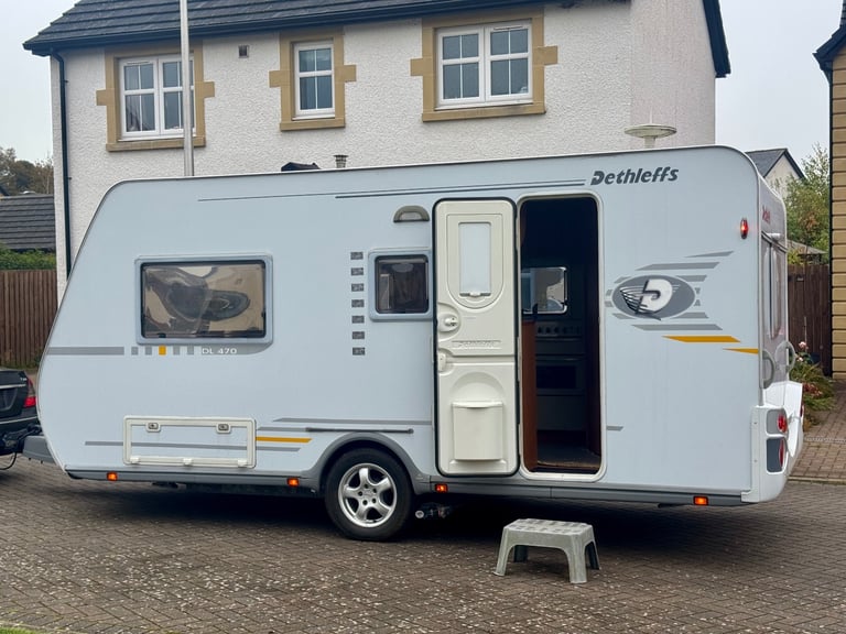 Caravan Dethleffs Camper DL 470 2006 2/3 Berth 