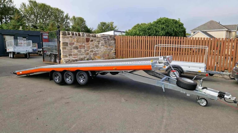 BRAND NEW Niewiadow Jupiter Car Transporter Trailer 5,5m x 2,1m 3500kg 18ft x 7ft Tiltbed