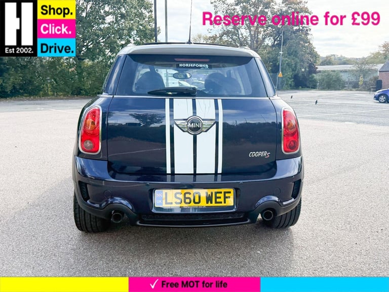 2010 MINI Countryman 1.6 Cooper S SUV 5dr Petrol Manual ALL4 Euro 5 (s/s) (184 ps) HATCHBACK Petr...