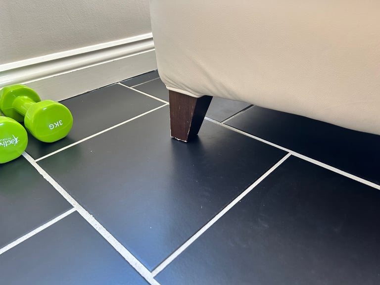 Two seater leather sofa by Multiyork