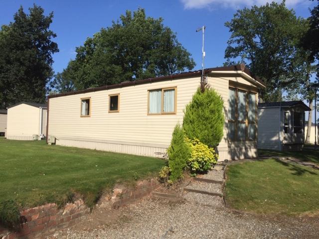 Static Caravan Abi St David DG/CH for sale on site at Riverview holiday park.