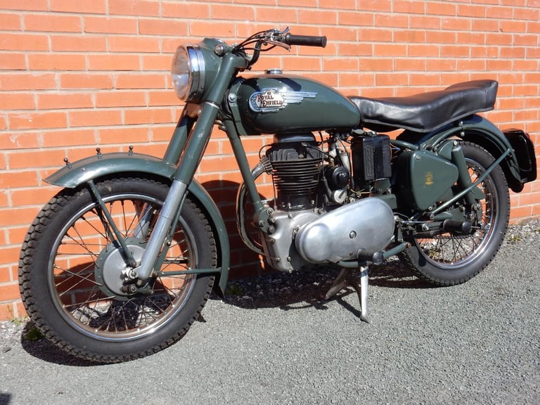 Royal Enfield Model G 350cc 1957 Matching Numbers. V5C & Buff Logbook - 209 XVY