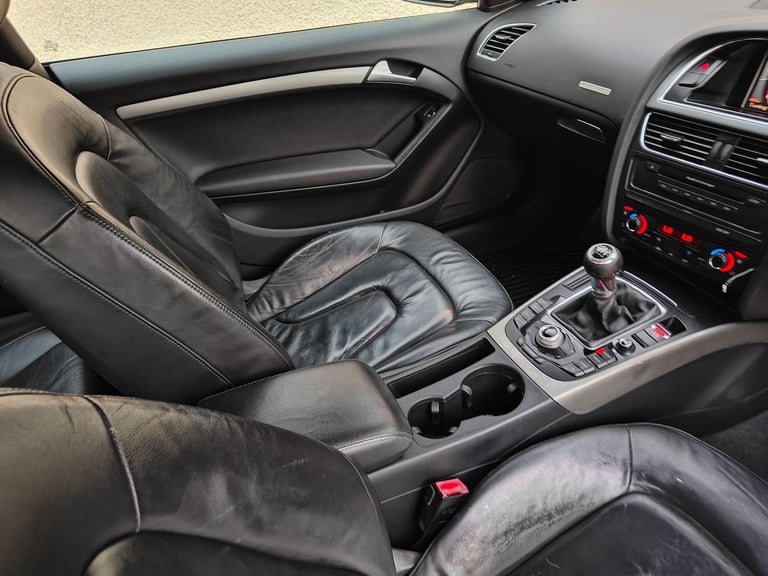 AUDI A5 3.0V6 QUATTRO 4X4 🏁 MANUAL 240BHP 🏁 FSH 🏁 NOT MERCEDES CLK BMW 330D VW LEXUS JAGUAR 