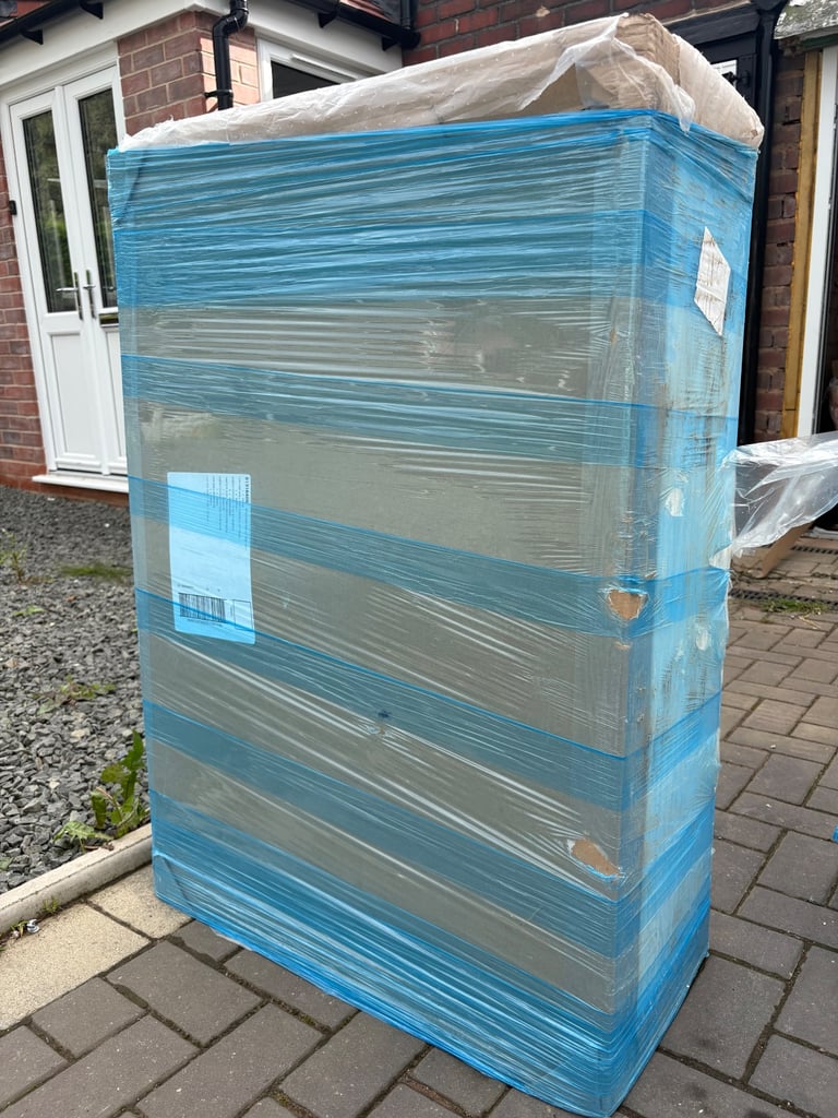 image for White carcass wall cabinet. No door 