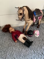 Our generation horse and doll 