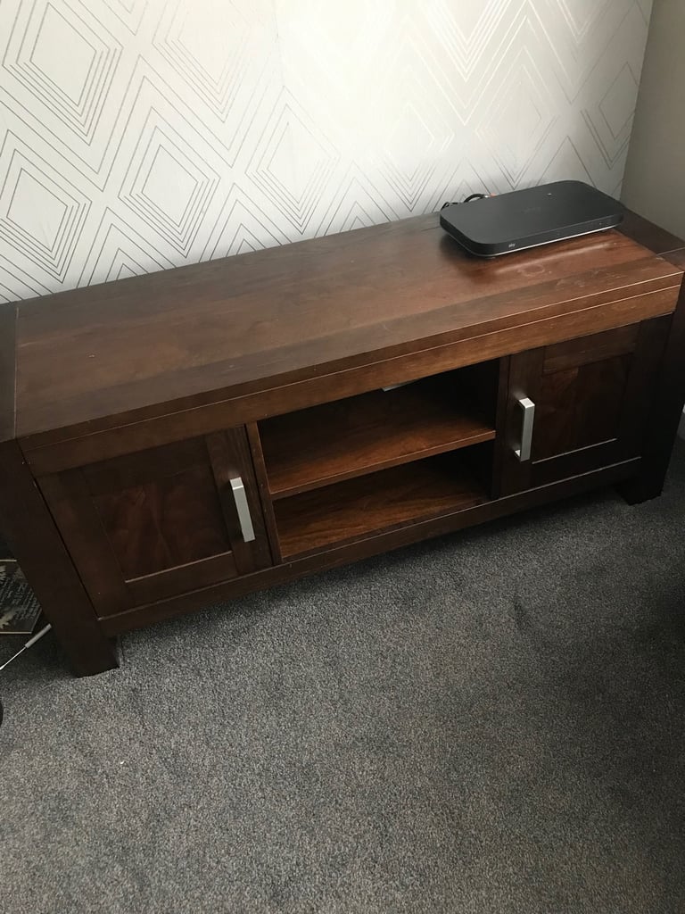 Bentley Tv Unit very good condition dark brown orange 