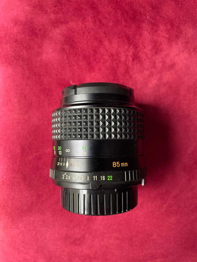 image for Minolta Rokkor MD 85mm f/2 Lens (with Sony E-Mount Adaptor) 