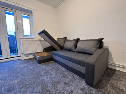 Modern Corner Sofabed with Storage – Stylish, Comfortable & Same Day Delivery