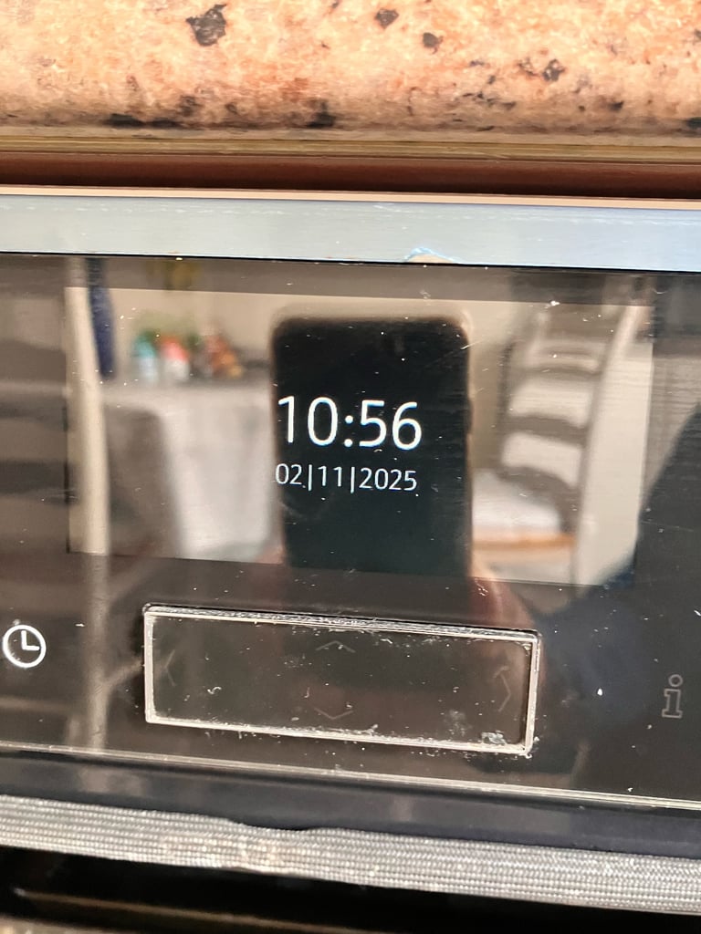 Neff oven slide and hide