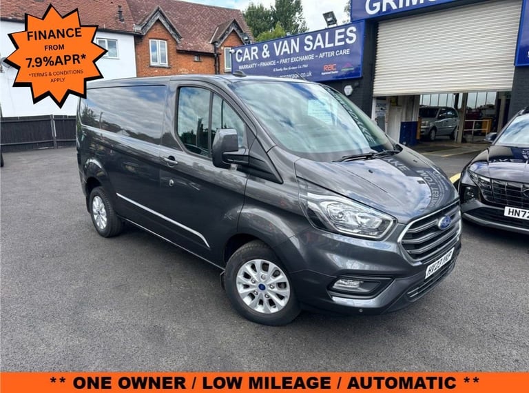 image for 2023 Ford Transit Custom 2.0 280 EcoBlue Limited Panel Van 5dr Diesel Auto L1 H1 Euro 6 (130 ps) ...