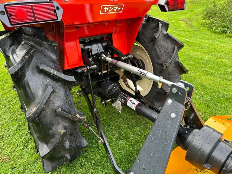 YANMAR FX20 2WD Compact Tractor & New 4ft Flail Mower *** WATCH VIDEO *** 20 HP * * 426 hours