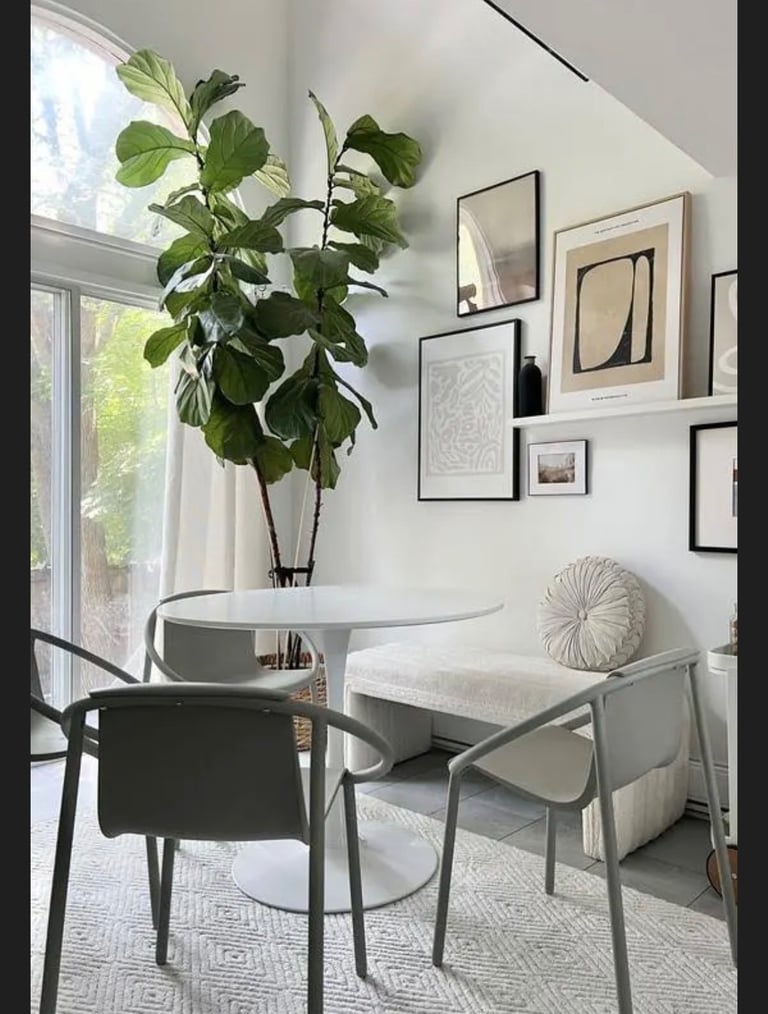 image for Set of 4 Stackable Garden Metal Chairs Grey Outdoor Indoor Patio Furniture Set