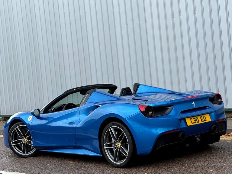 LEFT HAND DRIVE FERRARI 488 SPIDER 3.9T V8 F1 DCT | UK REG | CARBON | LHD