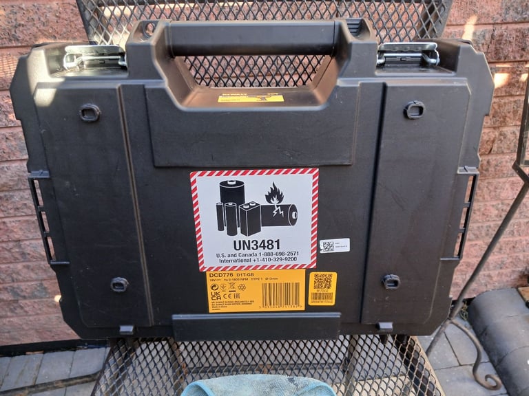 Dewalt drill box 