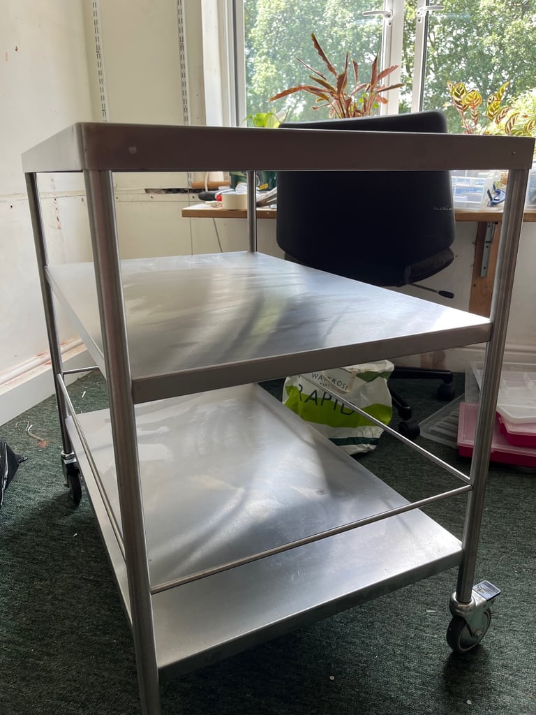 IKEA stainless steel trolley